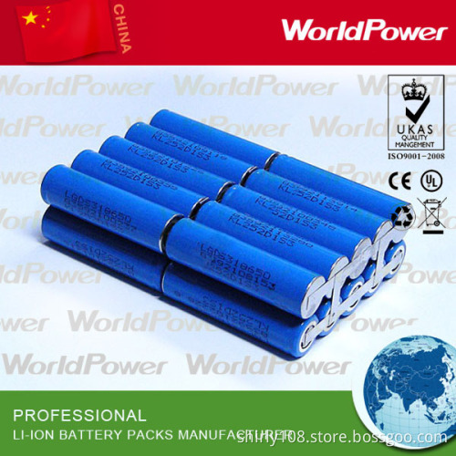 high recycle rechargeable lithium batteries pack 14.8v 11ah